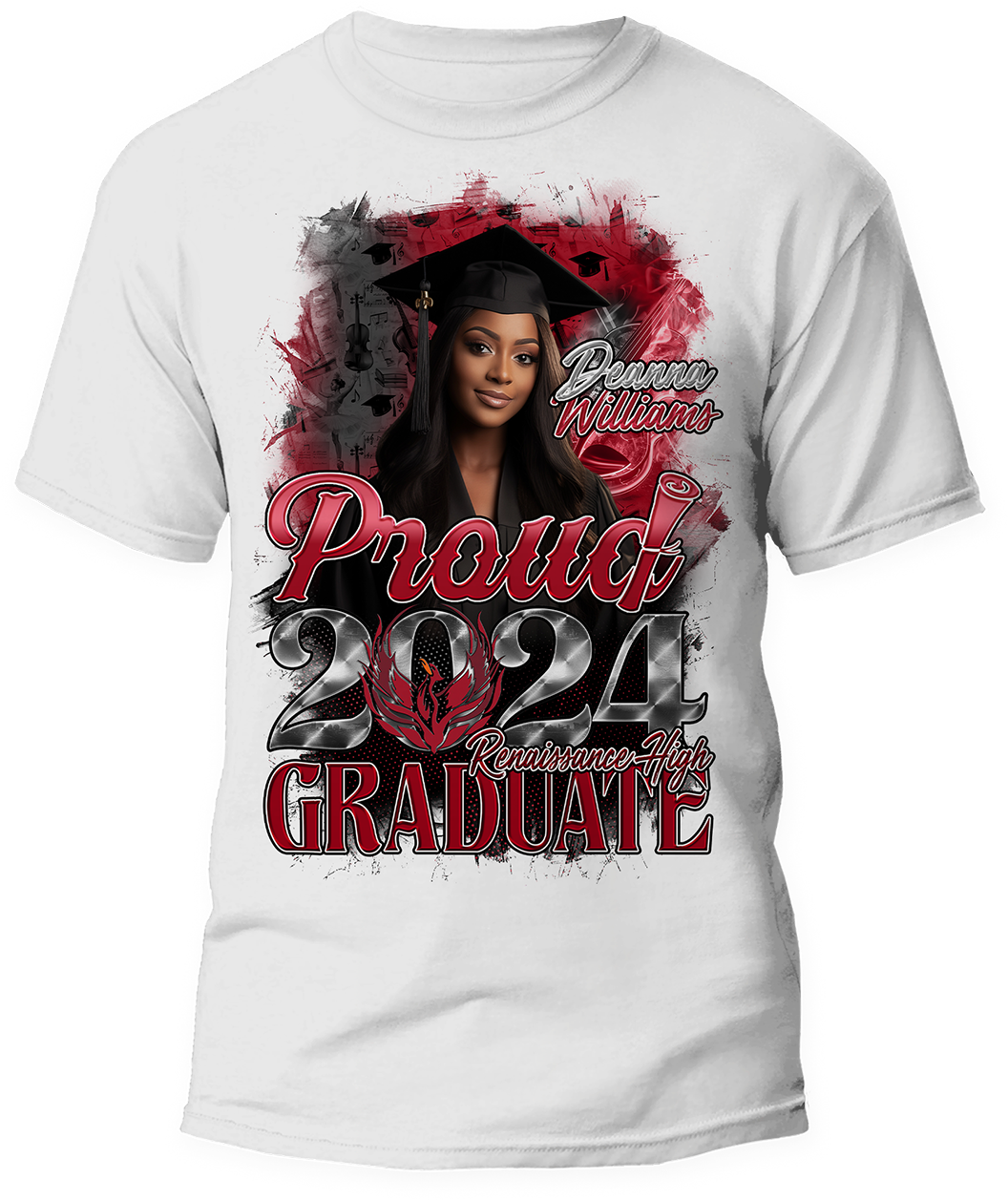 Graduation Proud Senior Custom Photo Shirt Collection 262