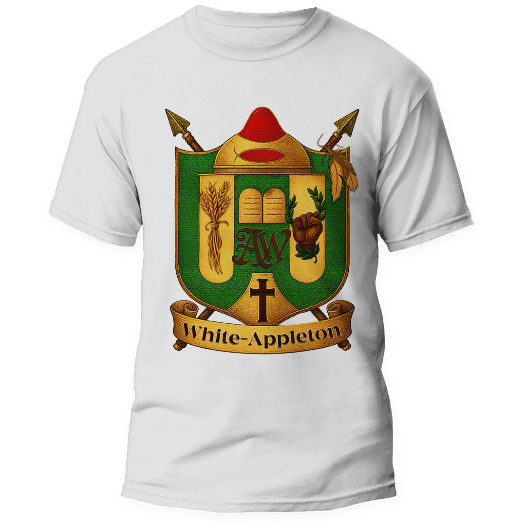 White-Appleton Family Crest T-Shirt