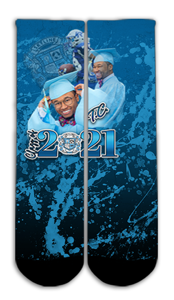 Personalized Graduation Socks