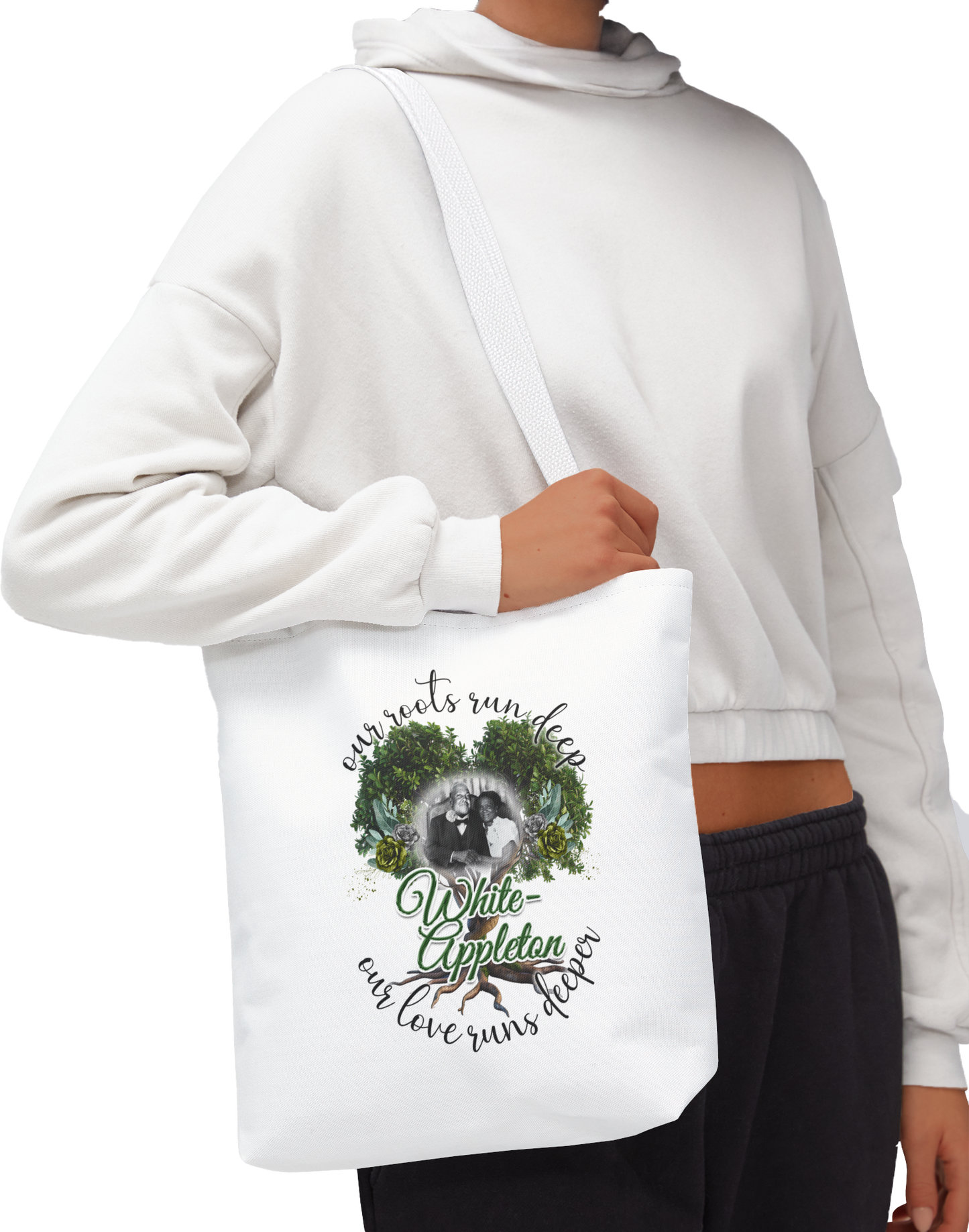 'White-Appleton' Lineage Tote Bag