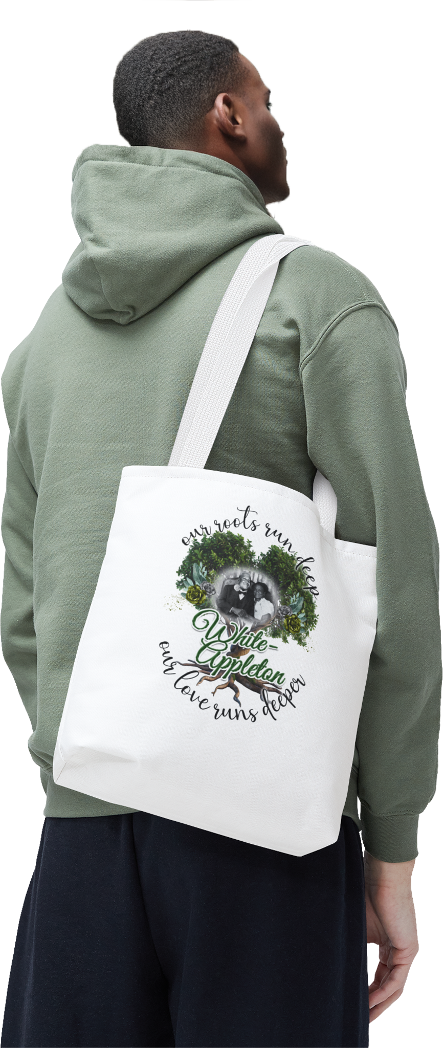 'White-Appleton' Lineage Tote Bag