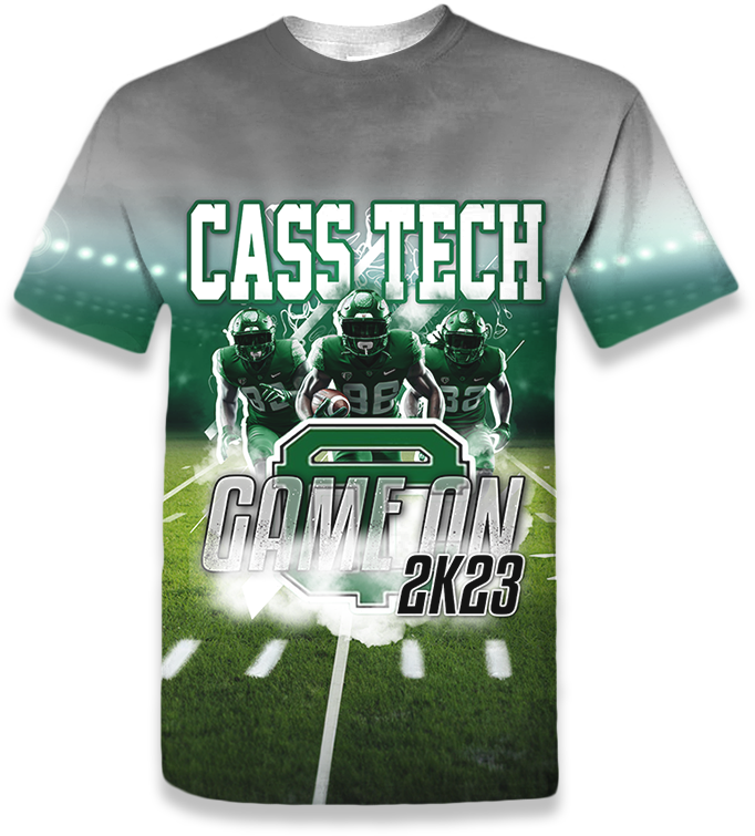 Game On Premium Digital Print T-Shirts