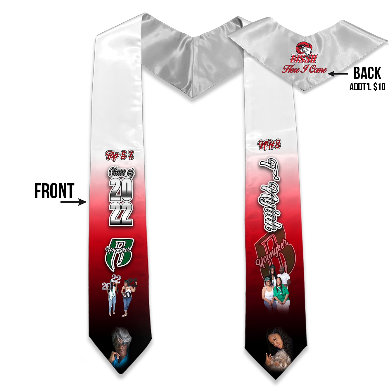 Custom Graduation Stole