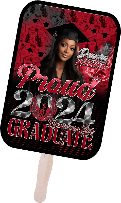 Graduation 2024 Proud Graduate Fan