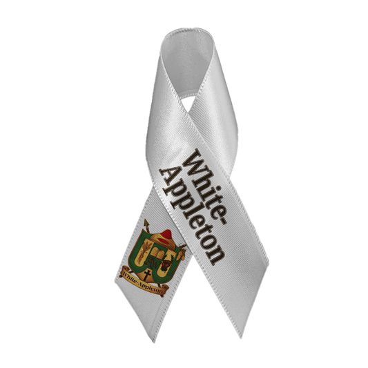 White-Appleton Family Crest Memorial Photo Ribbon