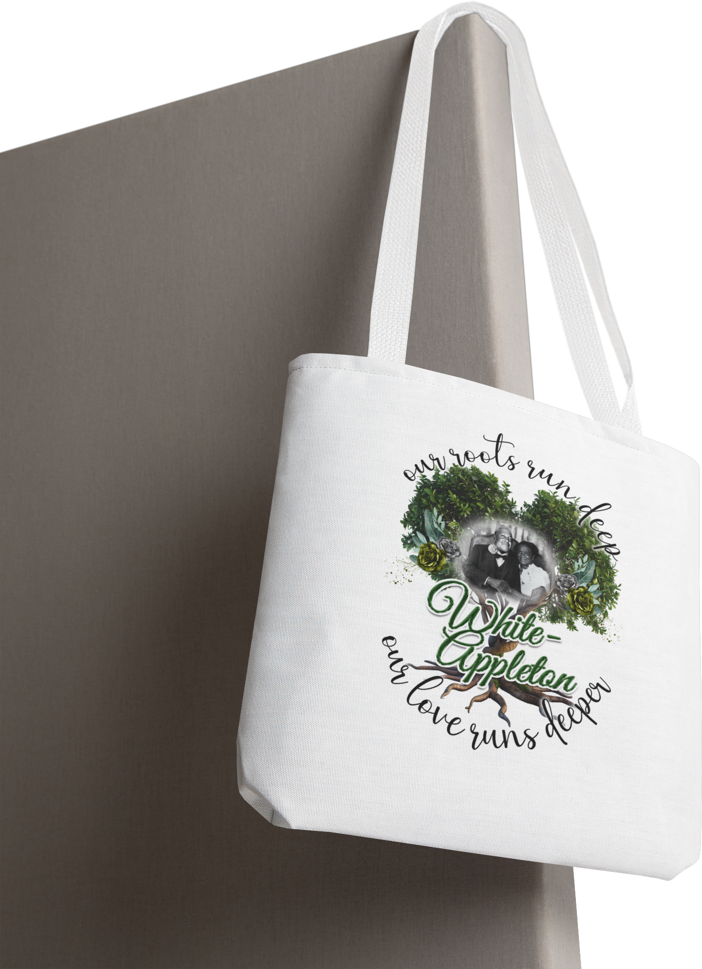 'White-Appleton' Lineage Tote Bag