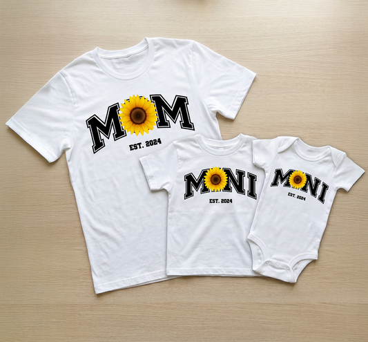 Mom, Mini & Baby Mini Custom Shirt