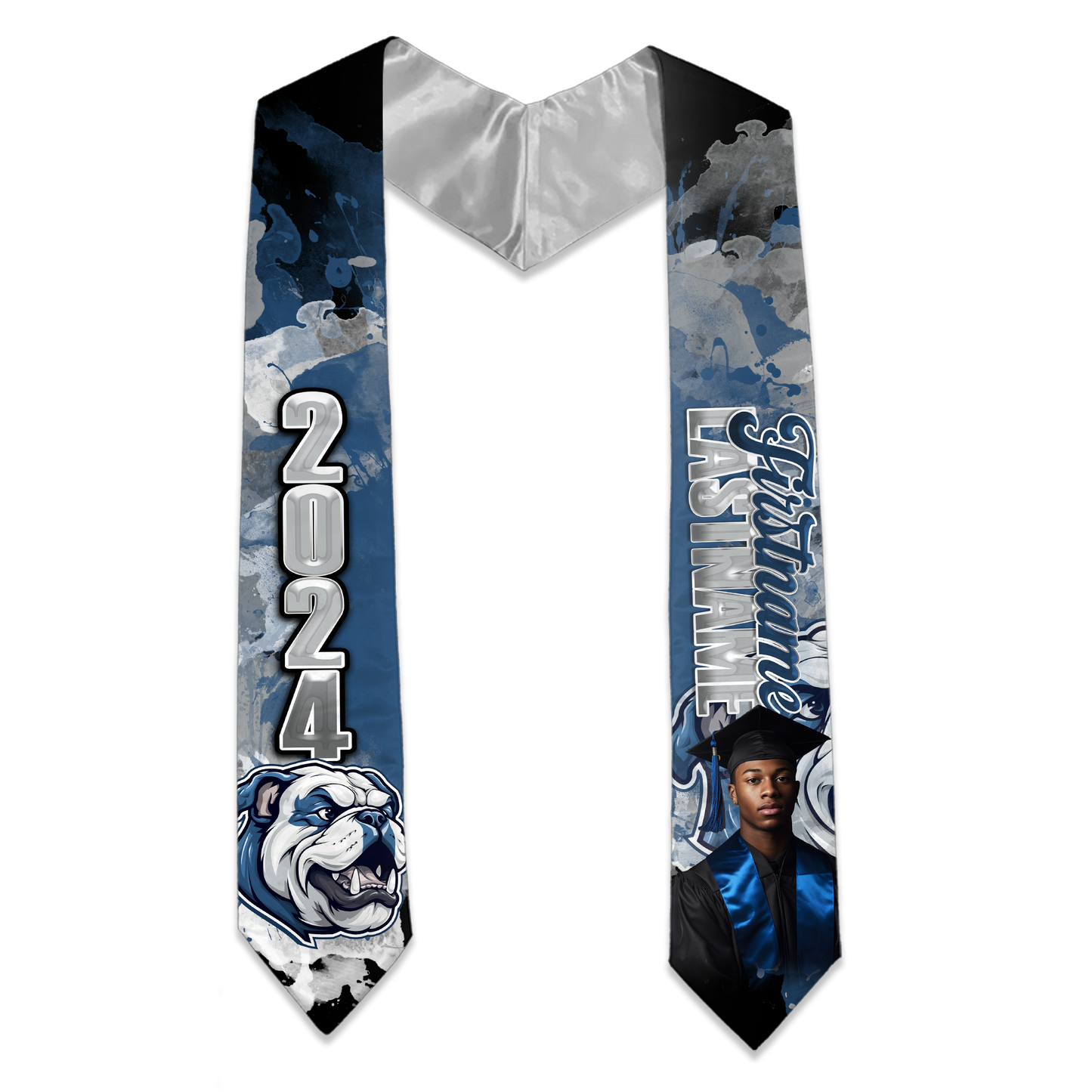 Graduation 2024 Senior Personalized Photo Stole