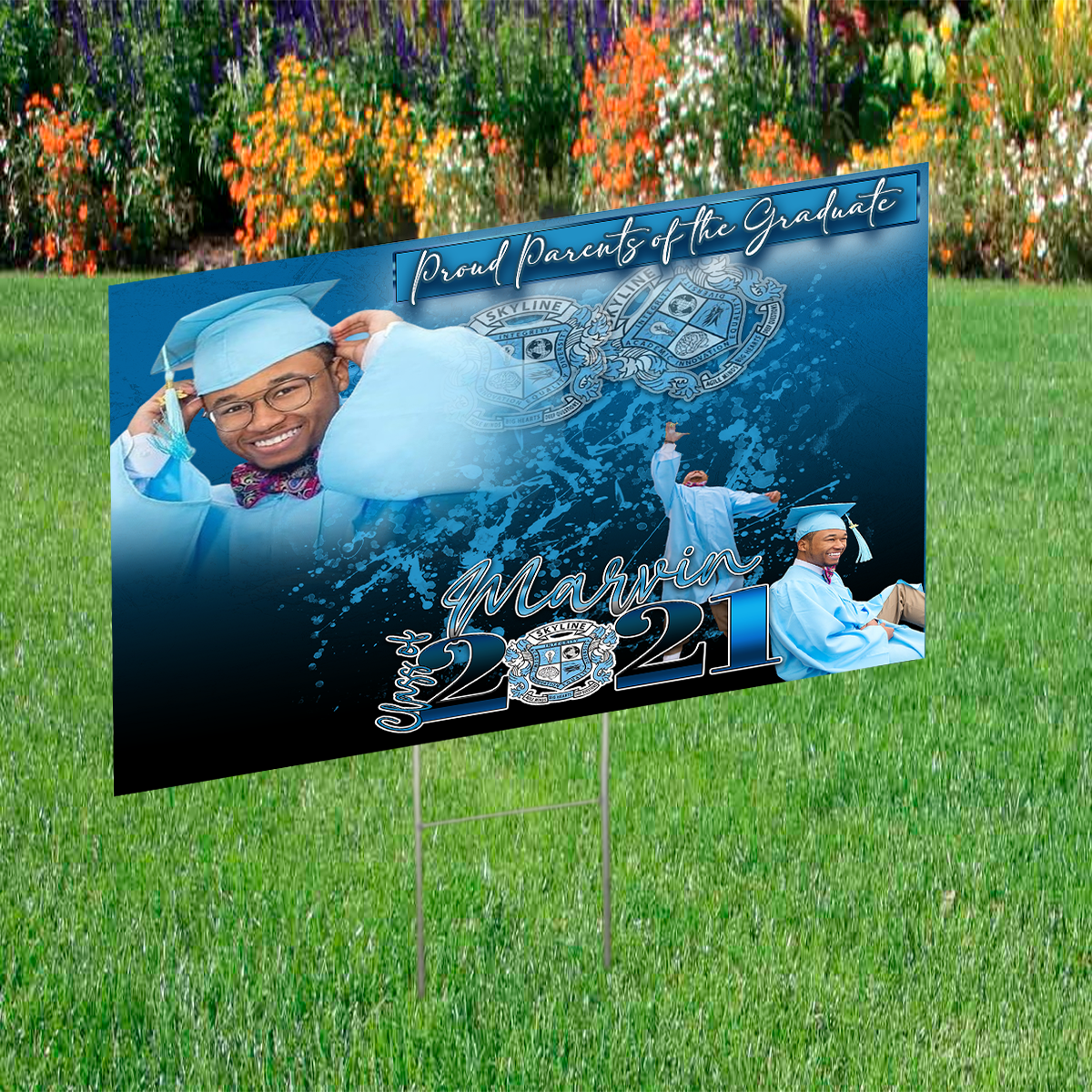 Our custom graduation signs can be used for a variety of purposes, such as to decorate the student's home, commemorate the occasion with photos, or to promote graduation events or parties. They make a great keepsake and can be treasured for years to come as a reminder of this significant achievement.