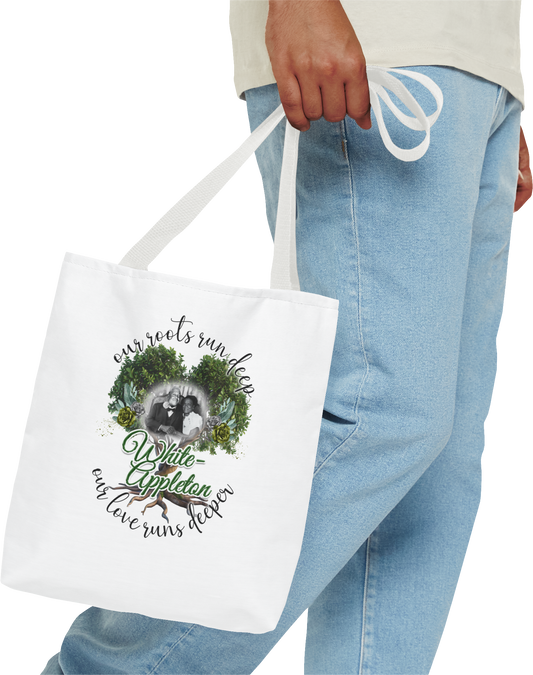 'White-Appleton' Lineage Tote Bag